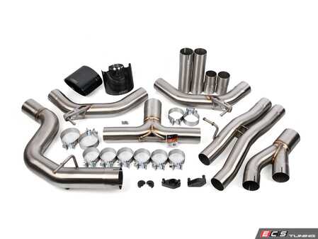ES#4830333 - 049530la02KT - 8V RS3 Race Exhaust System - Performance Catback Exhaust for pure unrestricted power and sound. This exhaust takes out all of the stop gates and pairs with the 2.5T for an iconic driving experience. - ECS - Audi