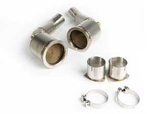 ES#4932367 - EXH-DP-0049-CAT - CTS Turbo C8 Audi RS6/RS7 High-Flow CATS - T304 stainless steel construction - 200 cell catalytic converters - CTS - Audi