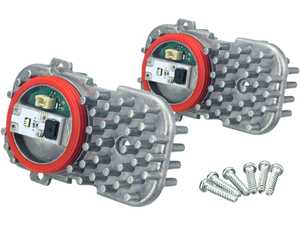 ES#4932387 - 63117263051 - Daytime Running Light LED Module Set - Located under the headlight assembly - includes a left and right side control unit! - URO - BMW
