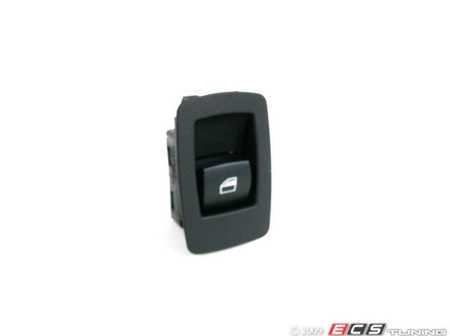 ES#168340 - 61319113773 - Window Switch - Black - (NO LONGER AVAILABLE) - Used in all of the passenger door locations - Genuine BMW - 