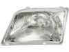 ES#4932483 - 1298201166 - R129 SL-Class Headlight Lens - Left - Replacement lens for faded, yellow, or sun bleached headlights. - URO - Mercedes Benz