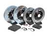 ES#4818736 - A2-149KT - Front And Rear Two-Piece Brake Service Kit  - Featuring Girodisc 2-Piece Floating rotors and ECS EP24 Enthusiast Performance pads - Assembled By ECS - Audi