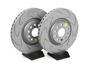 ES#4213521 - BSD7612 - Front BSD Blade Brake Discs - Pair (340x30) - Upgrade to a blade slotted rotor for improved braking - EBC - Audi Volkswagen