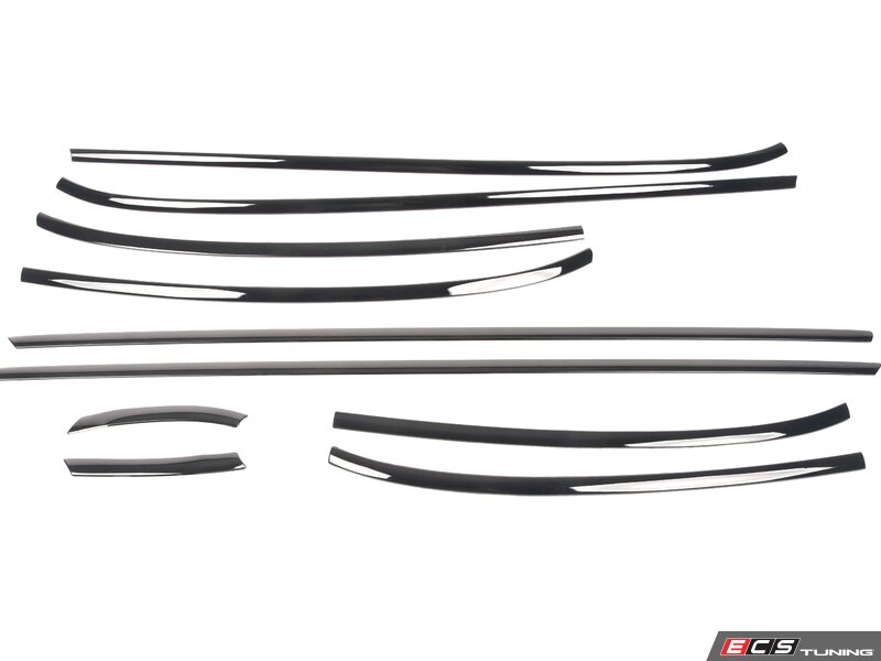 Mini Black Out De-chrome Beltline Tape Countryman. Cooper JCW R60, F60 Belt Line - Foto 6