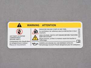 ES#4046915 - 701010002AB - STICKER - Genuine Volkswagen Audi - 