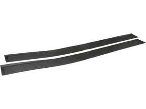 ES#4932510 - 1076860180PR - Door Sill Mat Set - Black - Includes Left and Right - URO - Mercedes Benz