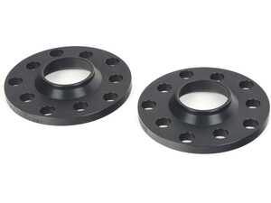 ES#2731035 - 202555712ASW - DR Series Wheel Spacers - 10mm (Pair) - Black Finish - VW / Audi wheel spacers made to fit both OEM wheels & aftermarket wheels - H&R - Audi Volkswagen