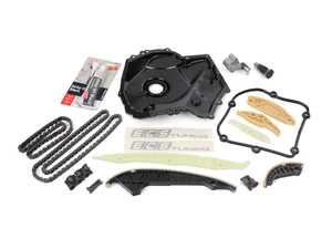 ES#4820538 - 06L103483AKT1 - Ultimate Timing Chain Kit - Includes chains, tensioners, rails, gasket sealant and all necessary hardware - Assembled By ECS - Volkswagen
