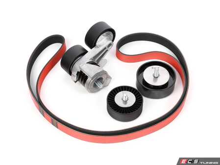 ES#4716080 - 4485241KT - Performance Accessory Belt Kit - Kevlar Reinforced - Utilizes high quality components and our performance Kevlar reinforced belt - Assembled By ECS - BMW