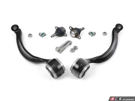 ES#4818849 - 31126768984KT2 - Front Control Arm With Ball Joint - Pair - Includes control arms, balljoints, and hardware. - Assembled By ECS - BMW