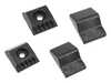 ES#4932573 - 124758SET - Trunk/Deck Lid Buffer Set - This is a set of 4 that replaces both the left and right , inner and outer rear trunk lid rubber buffers. - URO - Mercedes Benz