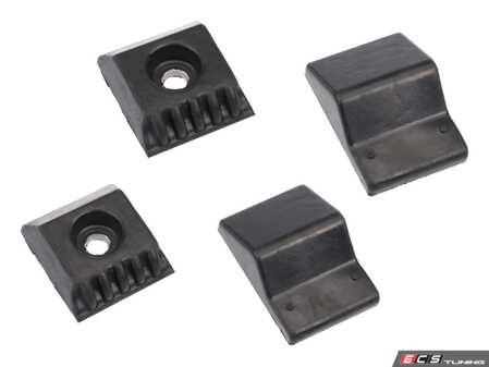 ES#4932573 - 124758SET - Trunk/Deck Lid Buffer Set - This is a set of 4 that replaces both the left and right , inner and outer rear trunk lid rubber buffers. - URO - Mercedes Benz