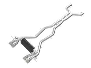 ES#4933009 - 49-36353-P - MACH Force-Xp Cat-Back Exhaust - Quad Polished Tips - Upgrade the sound of your M2's exhaust with aFe's MACH Force-Xp Cat-Back Exhaust System! - AFE - BMW