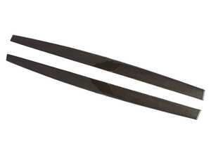 ES#4615982 - F8XCFSIDESPL - Carbon Fiber Side Skirt Extensions - M Performance Style - Enhance the sporty styling of your F8X M3/M4 with Suvneer's carbon fiber side skirt extensions! - Suvneer - BMW