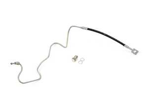 ES#4500929 - 1H0611764G - Rear Brake Hose - Right - Connects the mid brake line to the rear caliper - Original Equipment Supplier - Volkswagen