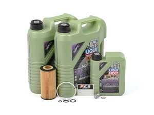 ES#4766260 - 2751800009KT13 - M277 V12 Liqui Moly Molygen Oil Service Kit (5w-40) - Includes MANN filter and Liqui Moly Molygen New Generation MB 229.5 Spec oil - Assembled By ECS - Mercedes Benz