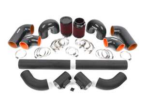 ES#4908112 - N63INTAKEFF - N63 Intake Kit - Front Facing  - Dual cone intake boosts power, response, and turbo sound instantly. - ARM Motorsports - BMW