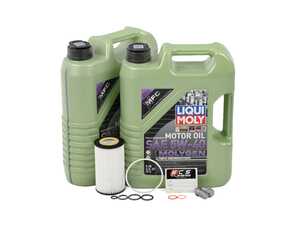 ES#4642825 - 0001802609KT5 - Liqui Moly Molygen Oil Service Kit (5w-40) - Includes Hengst filter and Liqui Moly Molygen New Generation 229.5 Spec oil - Assembled By ECS - Mercedes Benz