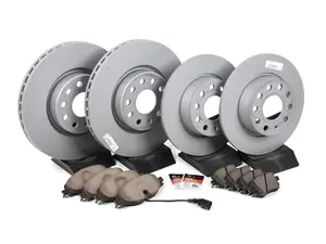 Front And Rear Brake Service Economy Kit (312x25/272x10)