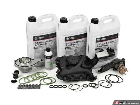 ES#4766247 - 06E145621SAF2KT - Ultimate Supercharger Service Kit  - Fix all possible coolant leaks for your 3.0T in one click! - Assembled By ECS - Audi