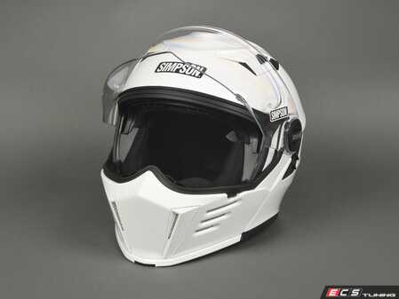 ES#4920876 - M59M1 - Simpson Motorcycle Mod Bandit Medium White - Medium - Holley - 