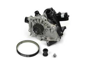 ES#3624235 - 06L121111J - Thermostat/Water Pump Kit - Includes thermostat, water pump, gasket, and belt! - Ina - Audi Volkswagen Porsche