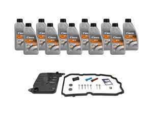 ES#4861714 - 2122770295KIT3 - Mercedes 724.2 Hybrid Transmission Service Kit - Extra Fluid - The 724.2 Hybrid transmission was installed in many chassis including W205, W212, W166, and W222. Also referred to as the 2016-2018 C350e, 2013-2015 E400, 2018-2019 GLE350e, 2016-2018 GLE550e, and 2016-2017 S550e. - Vaico - Mercedes Benz