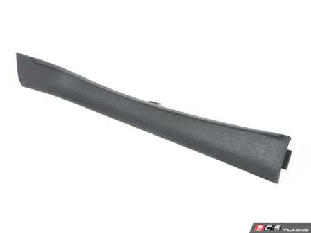 ES#2163940 - 561868237A82V - A-Pillar Trim - Titanium Black - Left - Genuine Volkswagen Audi - Volkswagen
