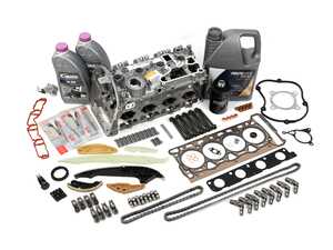 ES#4001002 - 06H103264BXKT2 - Complete Remanufactured Cylinder Head Overhaul Kit - Price includes a $455.00 refundable core charge. A complete engine overhaul for a case of an unfortunate turn of events, ultimately leading to bent valves - Assembled By ECS - Audi