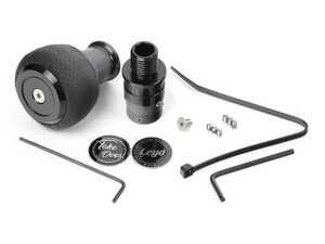 ES#4883401 - L152B - LEYO Nappa Manual Shift Knob - Black - No longer do you need to grab the dull shift knob which your next door grandpa also has - LEYO - Audi Volkswagen