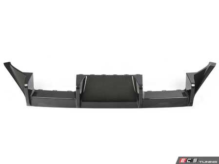 ES#4635977 - 51125A46B51 - M Performance Rear Diffuser in Carbon Fiber - Add some Genuine BMW M Performance parts to your G87 M2 for additional styling! - Genuine BMW M Performance - BMW