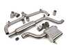 ES#4883970 - IEEXCI11 - IE Catback Exhaust System - MK7.5 GTI - Features high-flow 3" piping to 2.5" tailpipes, 4" slash cut twin exhaust tips, and iE's DroneTrap technology - Integrated Engineering - Volkswagen