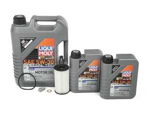 ES#4766431 - 2761800009KT8 - M276 Liqui Moly Special Tec LL Oil Service Kit (5w-30) - Includes Hengst filter and Liqui Moly Special Tec LL MB 229.5 Spec oil - Assembled By ECS - Mercedes Benz