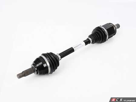 ES#2628728 - 31609806475KT - Axle Assembly - Front Left - Attaches to the transmission and wheel hub; automatic transmission - Genuine MINI - MINI
