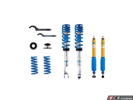 ES#4029279 - 48-265737 - Bilstein B16 PSS10 DampTronic Coilover Suspension Kit - Features ride height adjustability with dampers compatible with OE electronic damping systems. - Bilstein - Mercedes Benz
