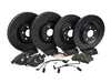 ES#3618349 - dp32086ckt3KT - Performance Front & Rear Brake Service Kit - Featuring ECS V5 drilled & slotted rotors and ECS EP24 Enthusiast Performance pads - Assembled By ECS - Audi