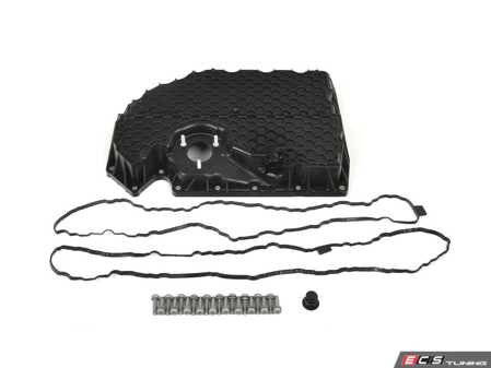 ES#4920511 - 06k103600r1KT - Oil Pan Replacement Kit - Includes an oil pan, oil pan gasket, drain plug, and hardware! - Bremmen Parts - Audi Volkswagen