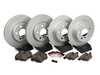 ES#4352224 - 34116866297KT8 - Front & Rear Brake Service Kit - Featuring ECS V5 coated rotors and ECS DD23 Daily Driver ceramic pads - Assembled By ECS - MINI