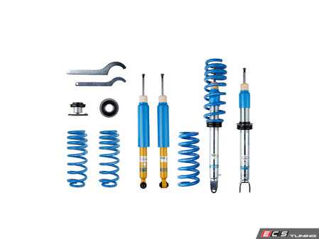 ES#4029254 - 47-258037 - Bilstein B14 PSS Coilover System - Height adjustable suspension system with performance valving and application specific, progressive rate coil springs. World-famous Bilstein quality with a limited lifetime warranty! - Bilstein - Mercedes Benz