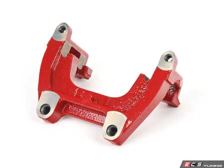 ES#4046883 - 5Q0615425CQC8 - Rear Caliper Carrier - Priced Each (Red) - Fits the left and right side - Genuine Volkswagen Audi - Audi