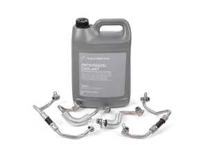 ES#4765882 - 11537558900KT3 - Turbo Coolant Line Kit  - Includes all four coolant lines and 1 Gallon of Genuine BMW coolant. - Assembled By ECS - BMW