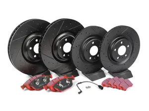 Performance Front And Rear Brake Service Kit 