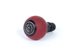 ES#4939854 - GS2PSM - BFI Heavy Weight Shift Knob  - Magma Red Air Leather - Black Forest Industries - Porsche