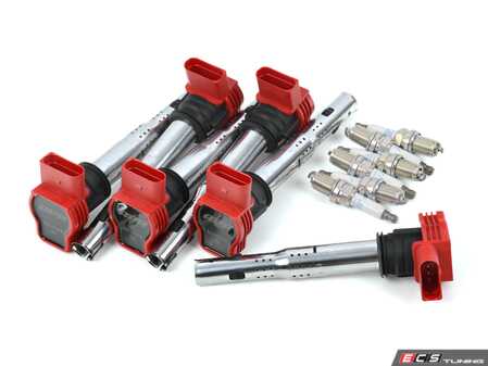ES#4818263 - 06E905115F3KT - Ignition Service Kit  - Keep your engine running smooth with APR upgraded Coil Packs! - Assembled By ECS - Audi
