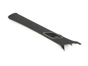 ES#3144280 - 5C6867233SIKL - A-Pillar Trim - Titanium Black/Aluminum - Left - Genuine Volkswagen Audi - Volkswagen