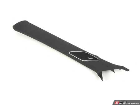 ES#3144280 - 5C6867233SIKL - A-Pillar Trim - Titanium Black/Aluminum - Left - Genuine Volkswagen Audi - Volkswagen