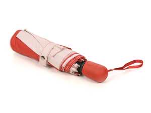 ES#4788449 - 80235B320F4 - MINI UMBRELLA Foldable - Rebel Red / Silver  - Add more MINI style to travels - Genuine MINI - MINI