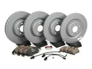 ES#4818699 - 8k0615301m2KT - Front And Rear Brake Service Kit  - Restore your stopping power with everything you need! - Assembled By ECS - Audi