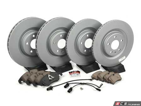 ES#4818699 - 8k0615301m2KT - Front And Rear Brake Service Kit  - Restore your stopping power with everything you need! - Assembled By ECS - Audi
