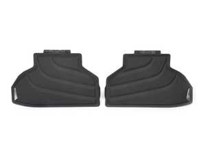 ES#4197951 - 51472458441 - Rear All Weather Rubber Floor Mats - black - Genuine BMW - BMW